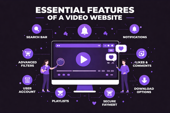 Essential Features of a Video Website