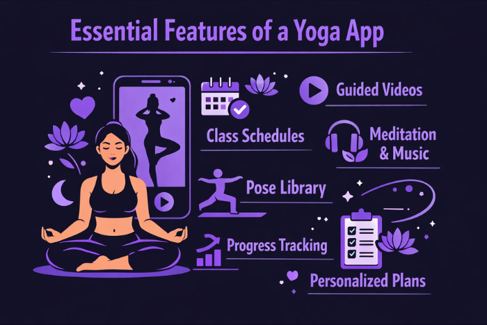 Essential Features of a Yoga App