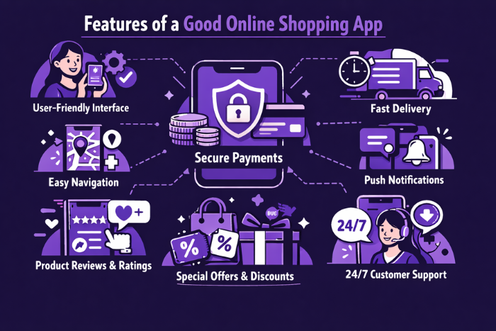 Features of a Good Online Shopping App