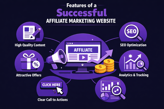 Features of a Successful Affiliate Marketing Website