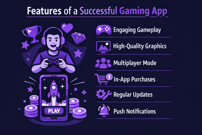 Features of a Successful Gaming App