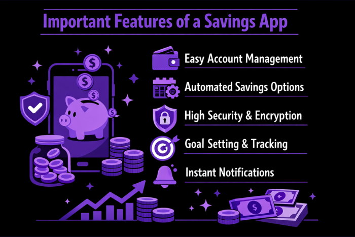 Important Features of a Savings App