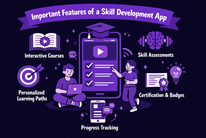 Important Features of a Skill Development App