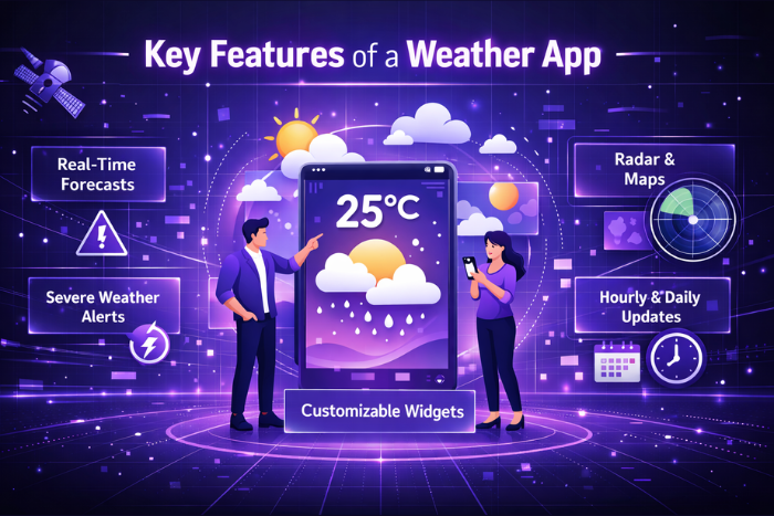 Key Features of a Weather App for Accurate Forecasting