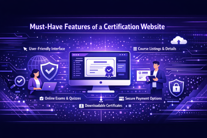 Must-Have Features of a Certification Website