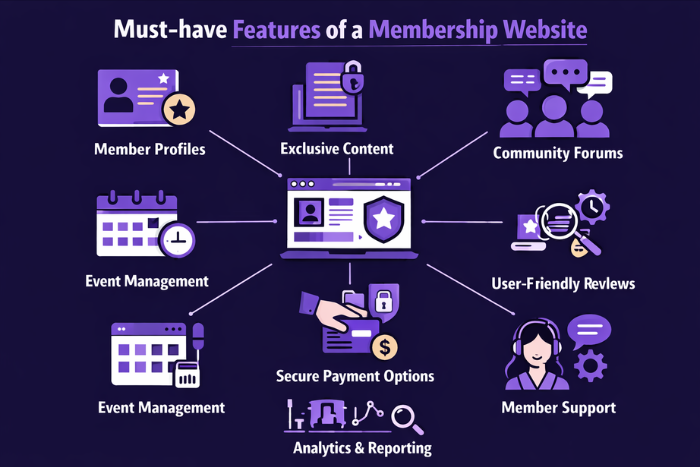 Must-Have Features of a Membership Website