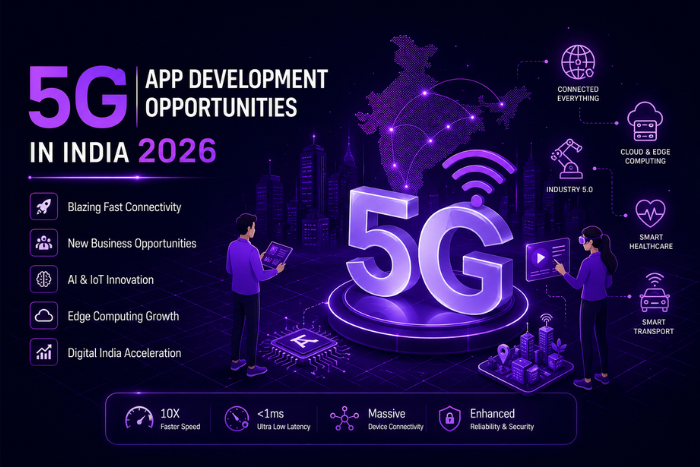 5G app development opportunities in India 2026