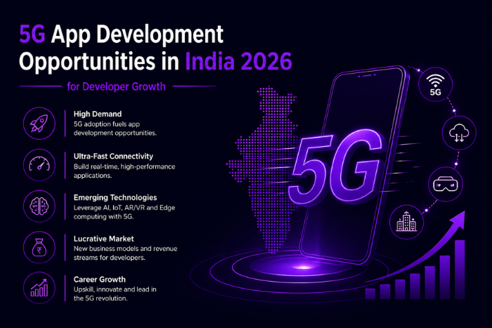 5G app development opportunities in India 2026