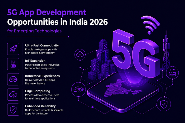 5G app development opportunities in India 2026