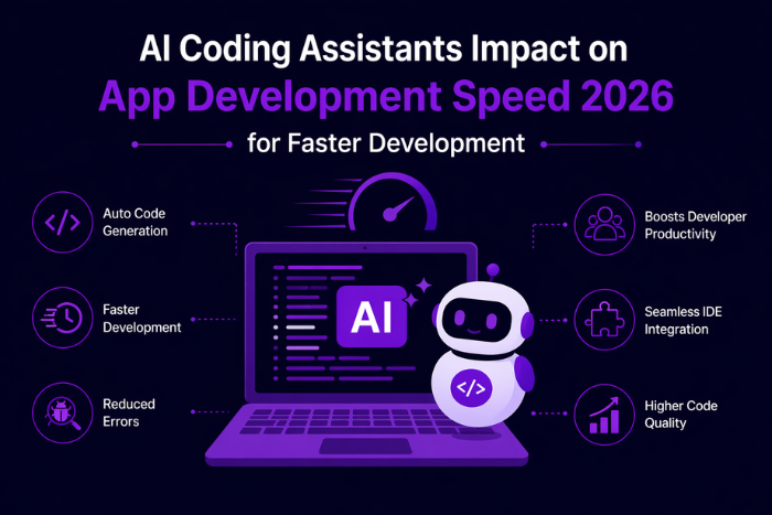 AI coding assistants impact on app development speed 2026