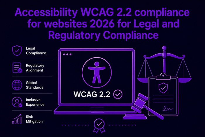 Accessibility WCAG 2.2 compliance for websites 2026