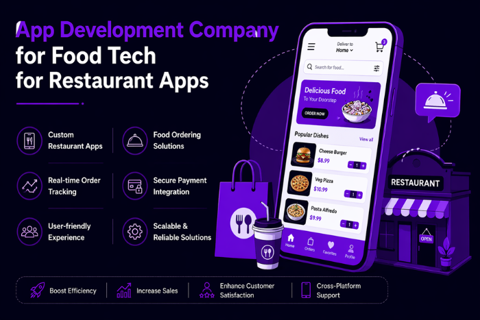 App development company for food tech