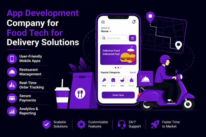 App development company for food tech