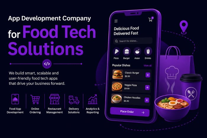App development company for food tech