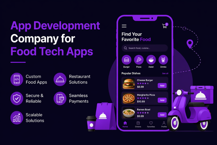 App development company for food tech