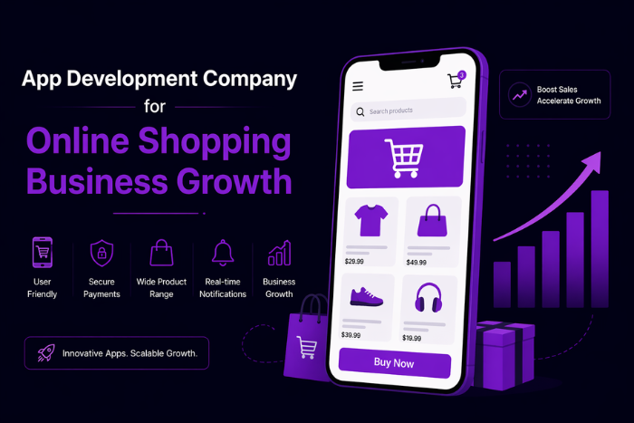 App development company for online shopping