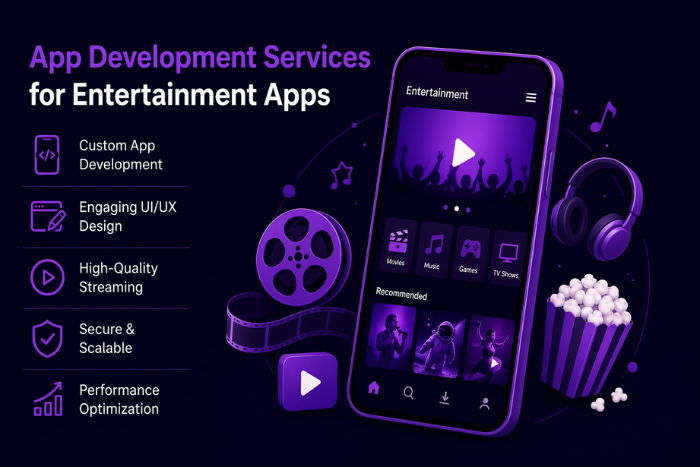 App development services for entertainment