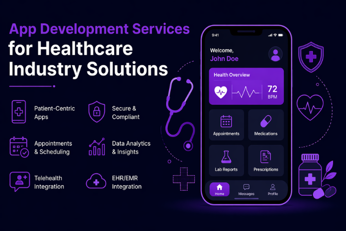 App development services for healthcare industry