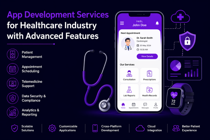 App development services for healthcare industry
