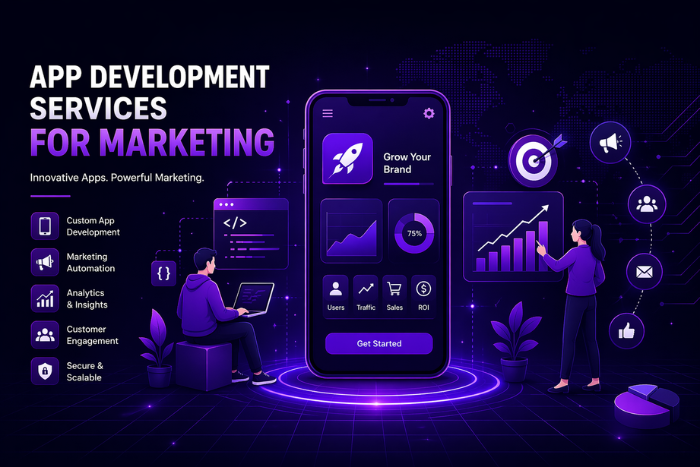 App development services for marketing