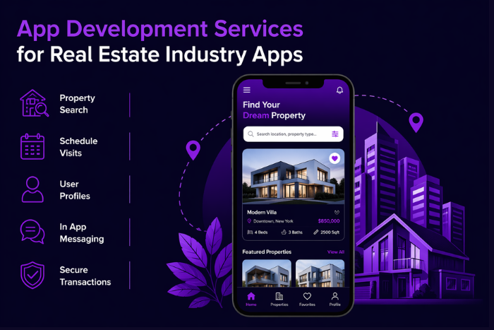 App development services for real estate industry