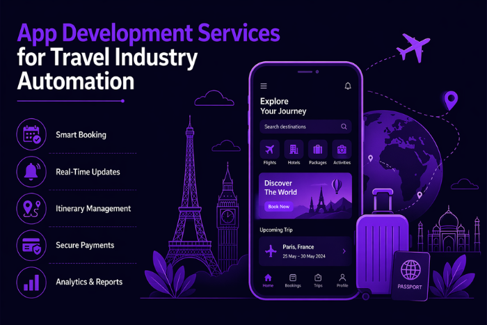 App development services for travel industry