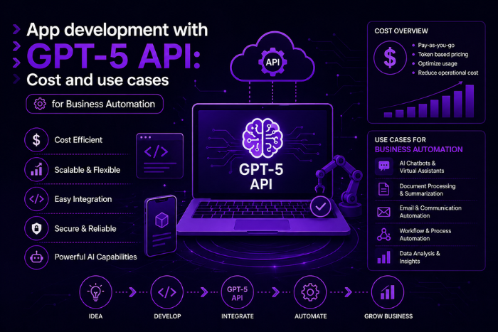 App development with GPT-5 API: Cost and use cases