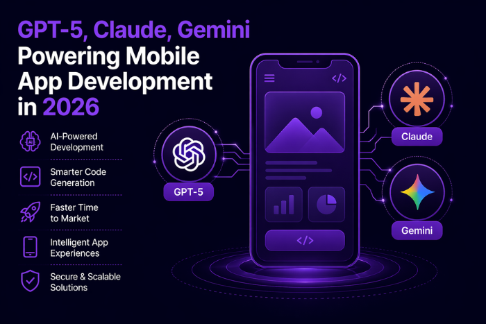 Best AI models for mobile apps in 2026: GPT-5, Claude, Gemini