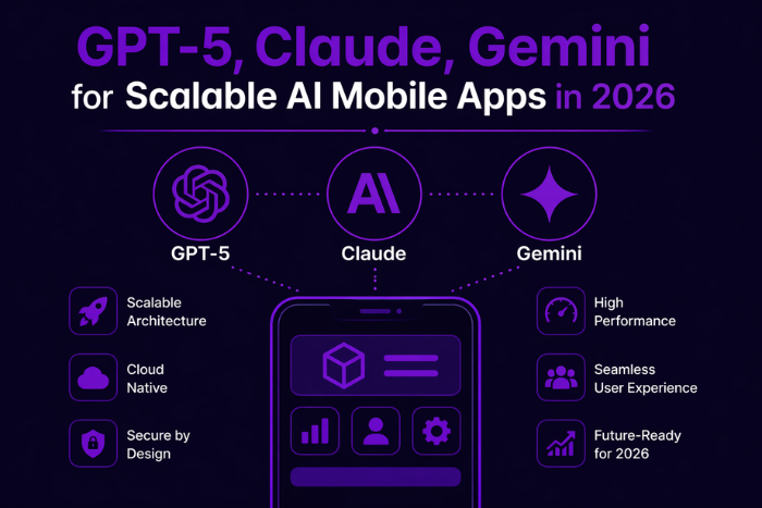 Best AI models for mobile apps in 2026: GPT-5, Claude, Gemini