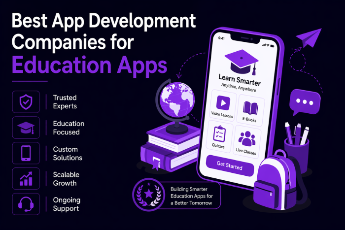 Best app development companies for education