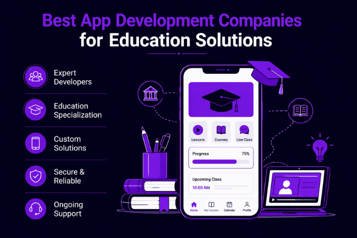 Best app development companies for education