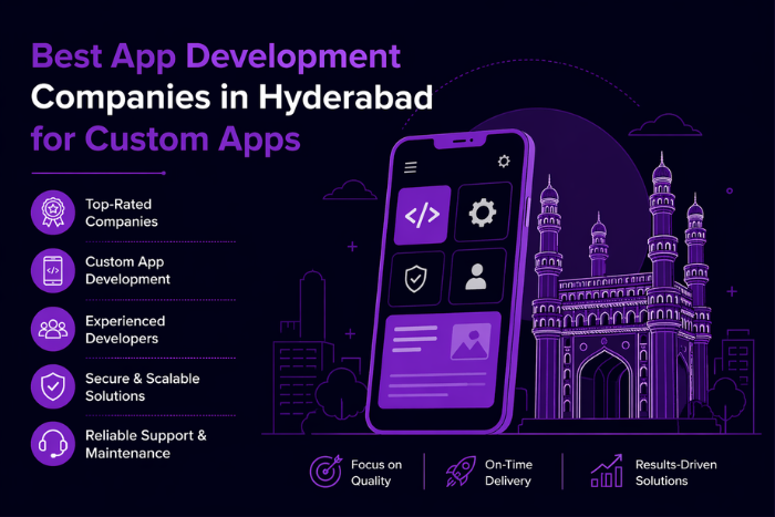 Best app development companies in Hyderabad