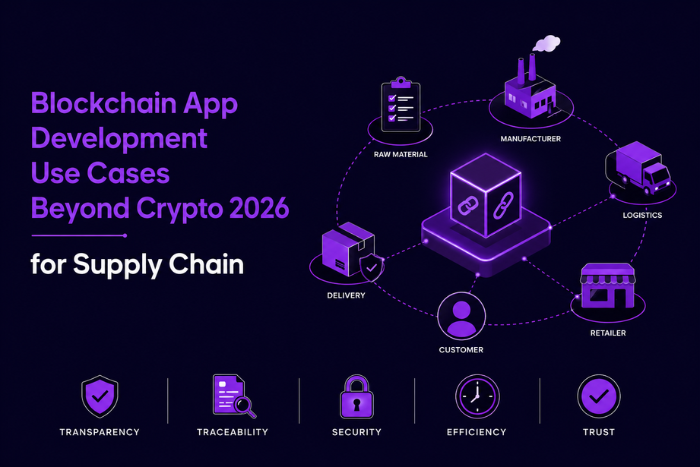 Blockchain app development use cases beyond crypto 2026