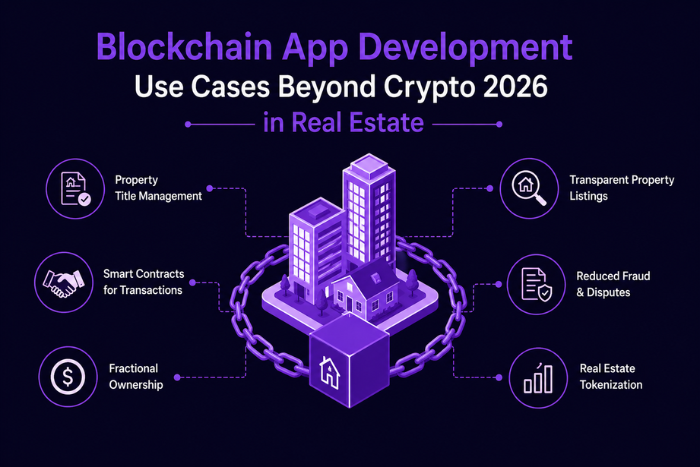 Blockchain app development use cases beyond crypto 2026
