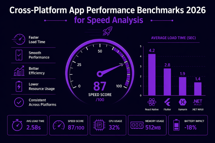 Cross-platform app performance benchmarks 2026