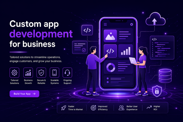 Custom app development for business
