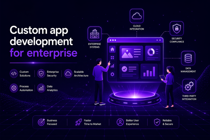 Custom app development for enterprise