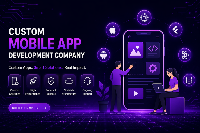Custom mobile app development company
