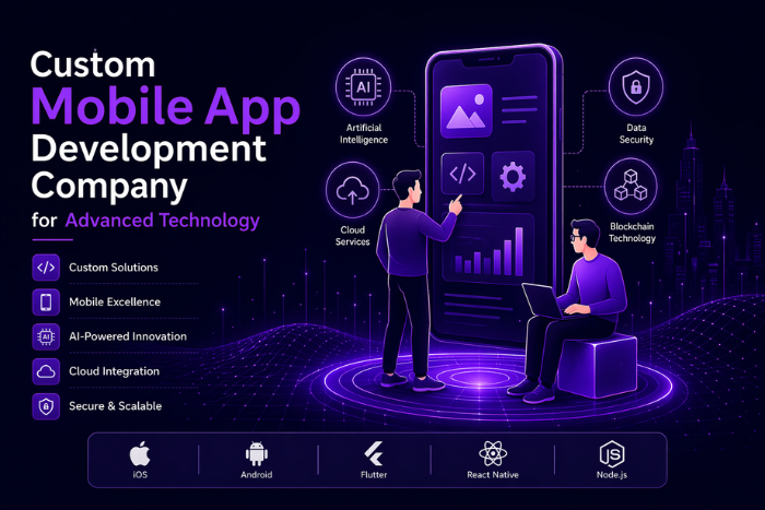 Custom mobile app development company