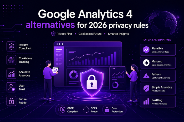 Google Analytics 4 alternatives for 2026 privacy rules