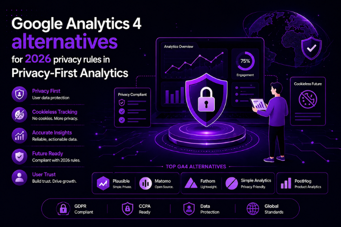 Google Analytics 4 alternatives for 2026 privacy rules