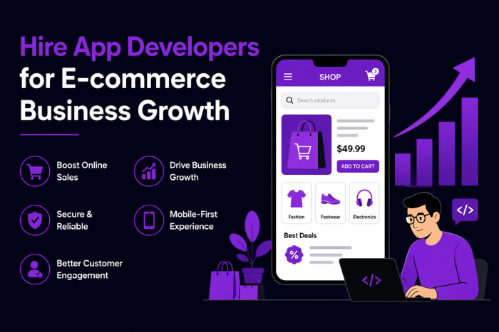 Hire app developers for ecommerce