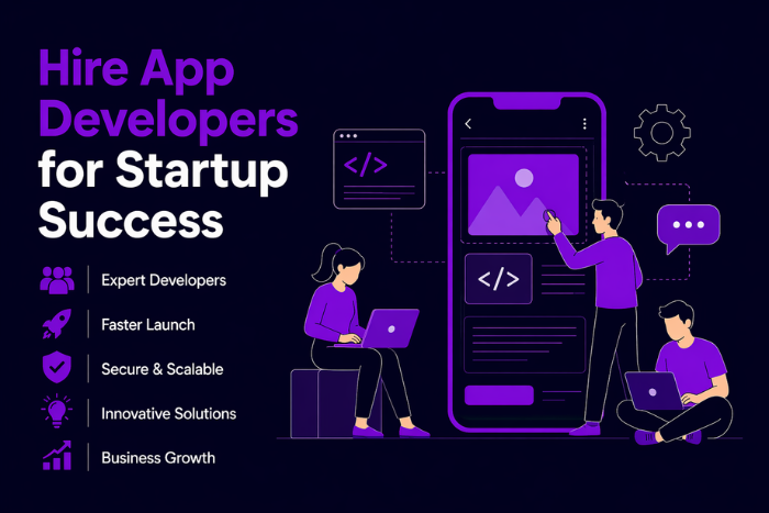 Hire app developers for startup