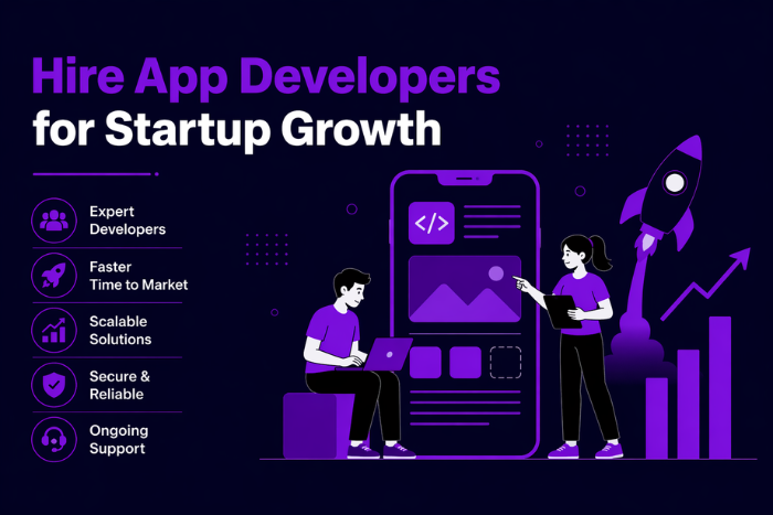 Hire app developers for startup