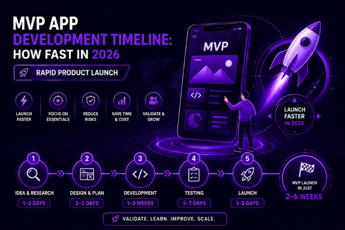 MVP app development timeline: How fast in 2026