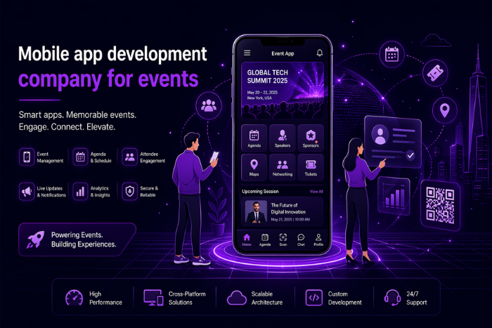 Mobile App Development Company for Events