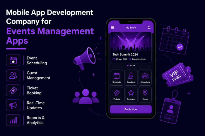 Mobile App Development Company for Events