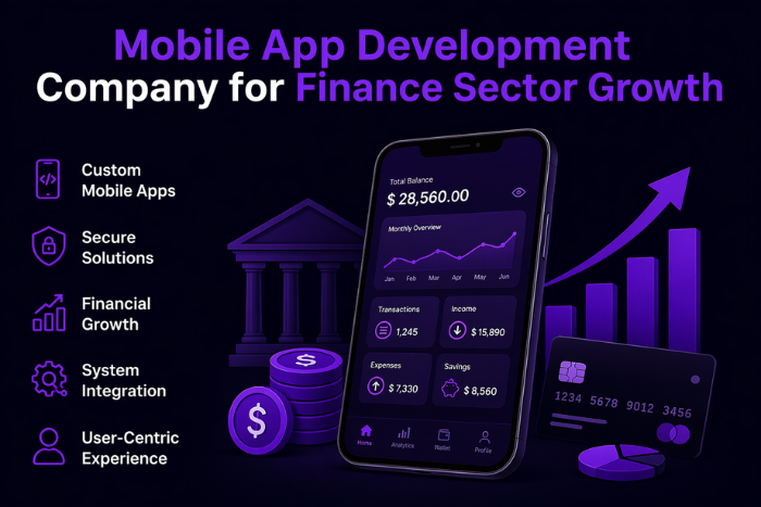 Mobile app development company for finance sector