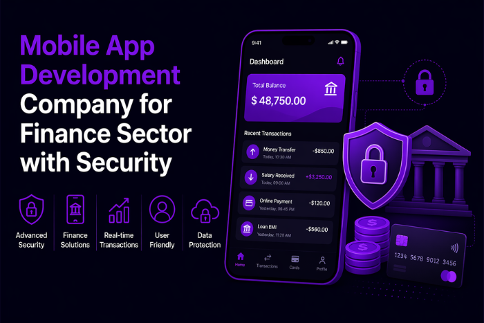 Mobile app development company for finance sector