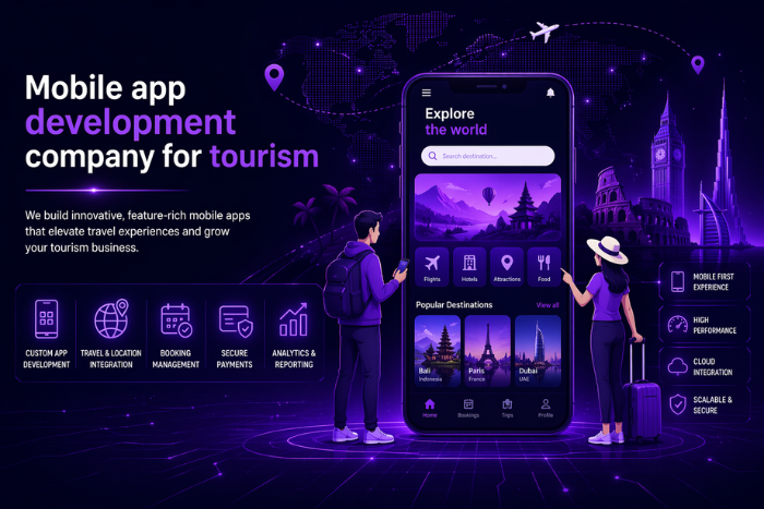 Mobile app development company for tourism